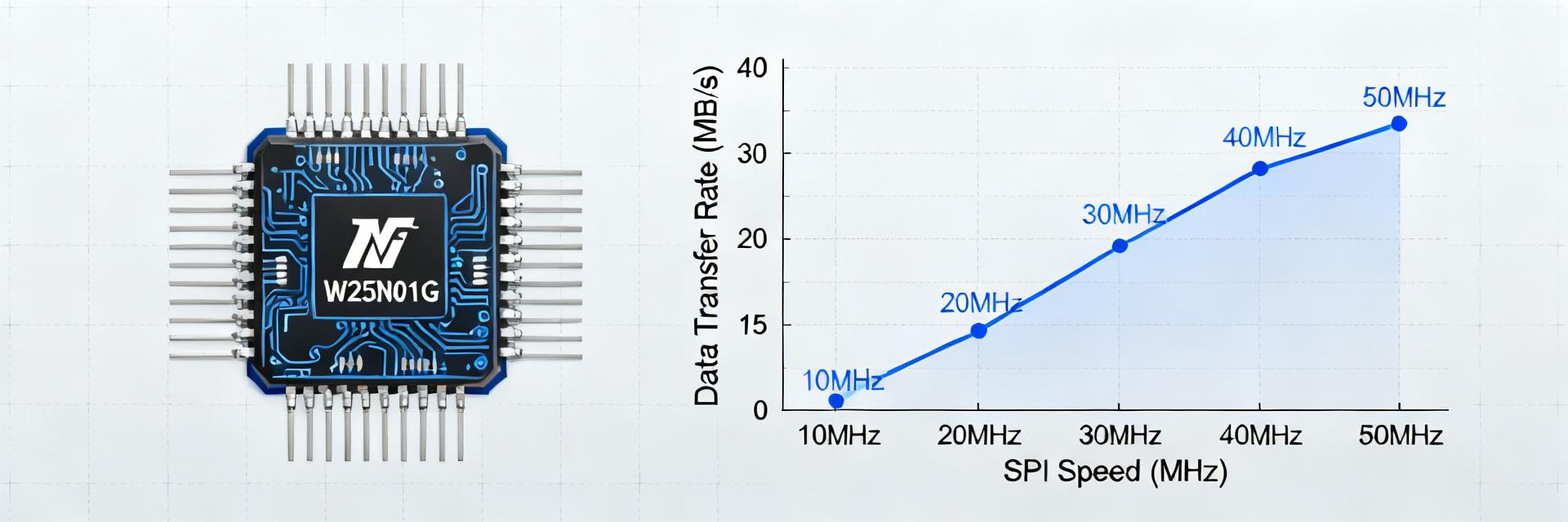 W25N01GVZEIG Full Specs & Benchmarks - Read/Write Performance